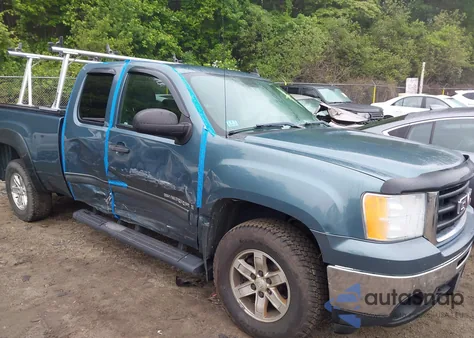 2009 GMC Sierra Sle из США, поврежденный, VIN 1GTEK29049Z154637